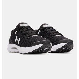 Under Armour UA Charged Gemini 2020 NM Women's Running Shoe Black White Size: 9